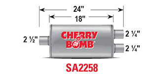 The Cherry Bomb Part Number is SA2258