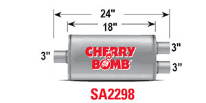 The Cherry Bomb Part Number is SA2298